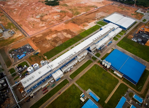 Stora Enso, Beihai, Китай - Кровельная система M.A.S. Firestone UltraPly TPO