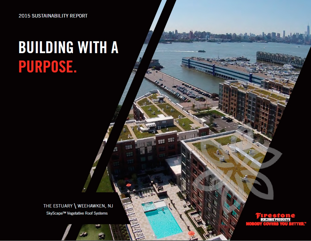 Firestone Building Products Company, LLC выпустила отчет о своей деятельности в 2015 году
