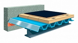 Клеевая система Firestone F.A.S. EPDM-мембрана