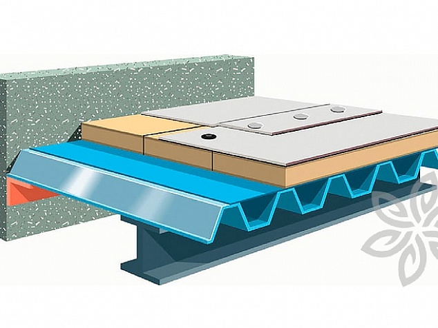 Механически закрепляемая система кровли Firestone UltraPly TPO