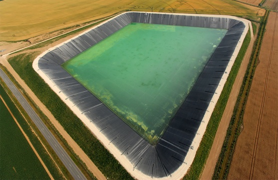Резервуар для воды Firestone GeoGard EPDM - мембрана для искусственных водоемов
