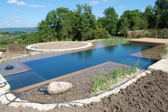 Частный водоем Firestone, Франция - мембрана PondGard EPDM