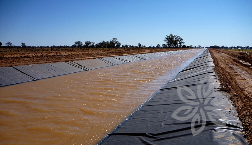 Геомембрана Firestone GeoGard EPDM - Искусственный канал