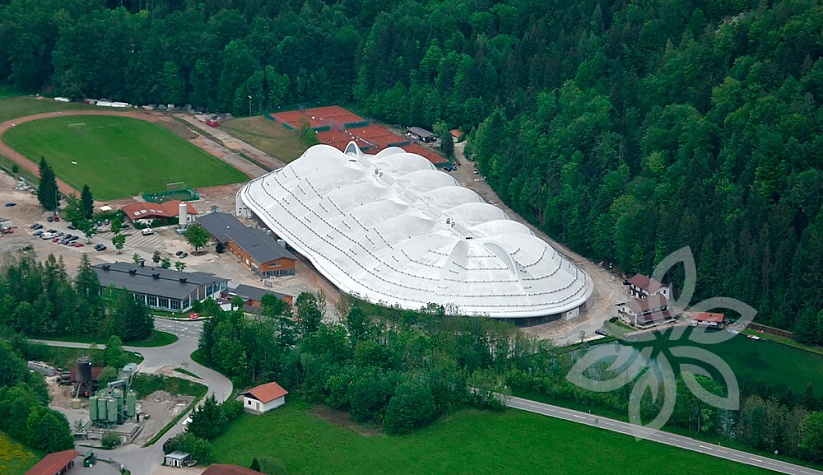 Eishalle, Inzell, Германия - Мембрана Firestone UltraPly TPO