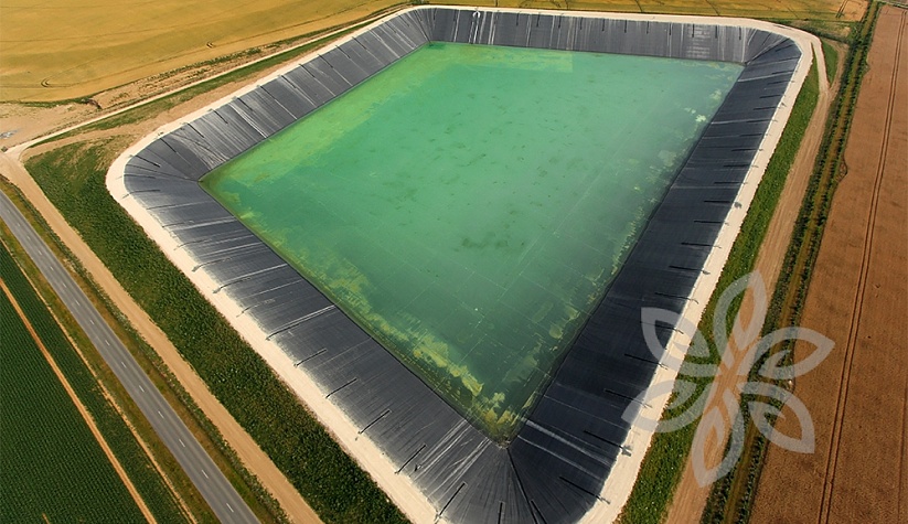 Резервуар для воды Firestone GeoGard EPDM - мембрана для искусственных водоемов